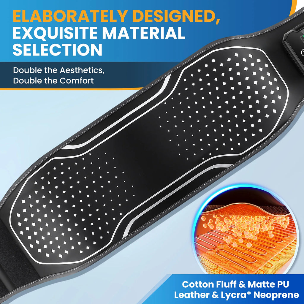 Cordless Heated Waist Massager With Vibration