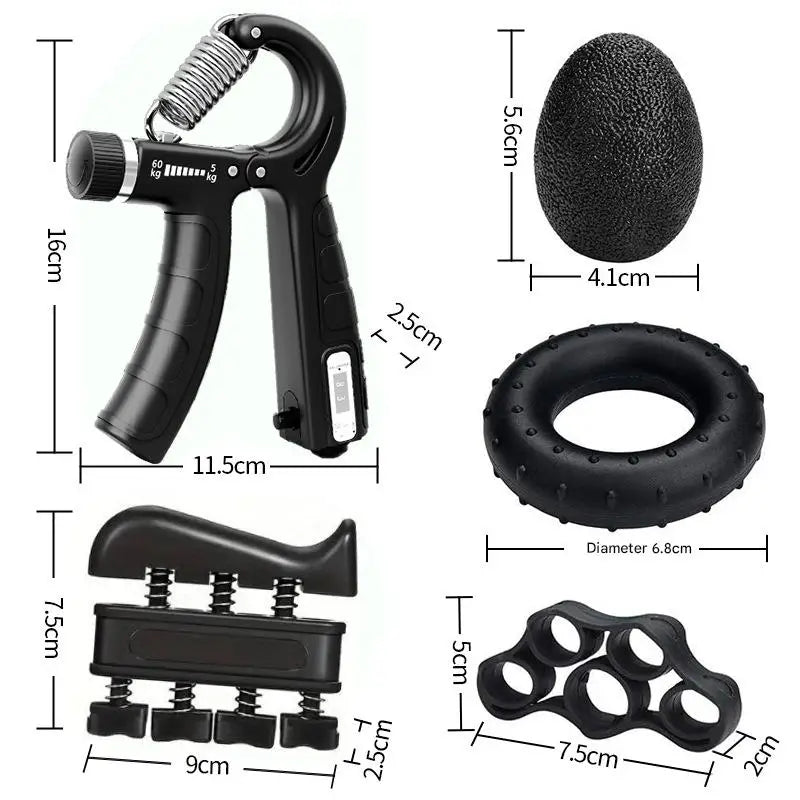5 Pcs Finger Trainer Grip Strength Device