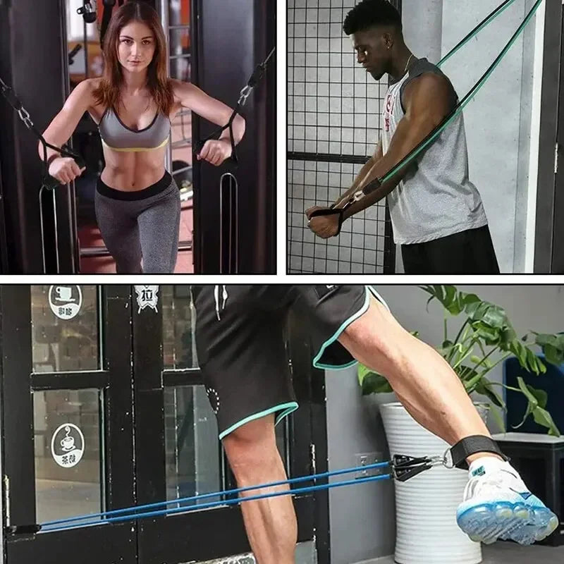 Resistance Bands With Handles For Home Gym