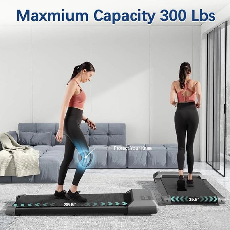 300lbs Treadmill  Walking Pad Digital Data Display