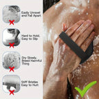 Soft Silicone Shower Bath Sponge With Handle