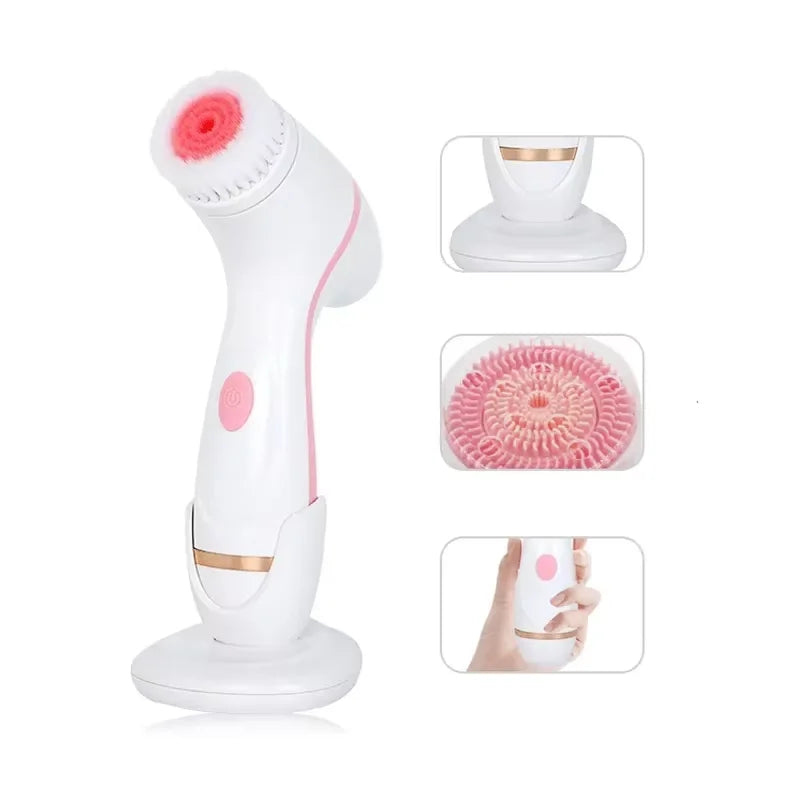 3 In 1 Rotating Deep Cleansing Brush