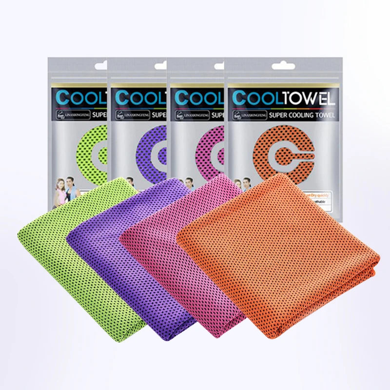 4 Pack Cooling Towels Quick Dry