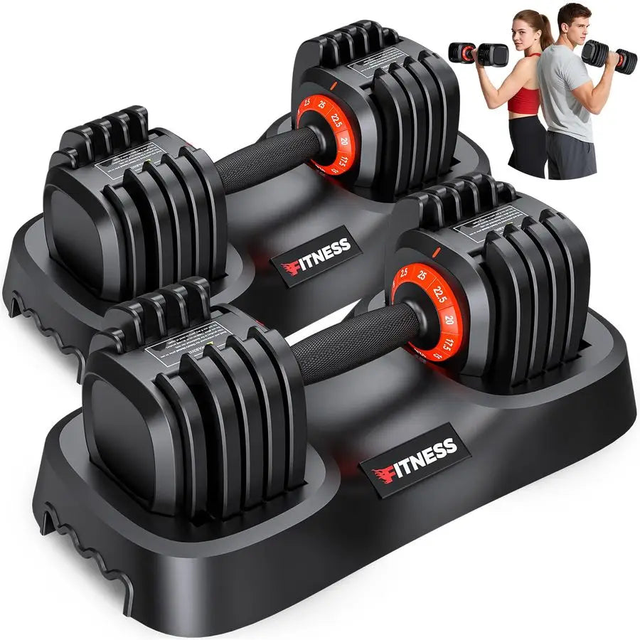 Adjustable Dumbbell Set Of 2