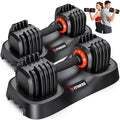 Adjustable Dumbbell Set Of 2