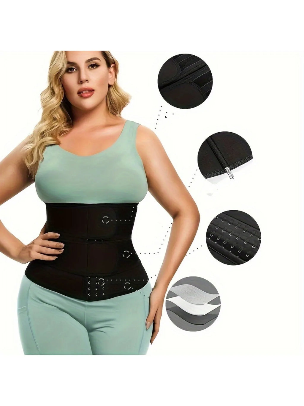 Women Shaping Postpartum Adjustable Triple Hook