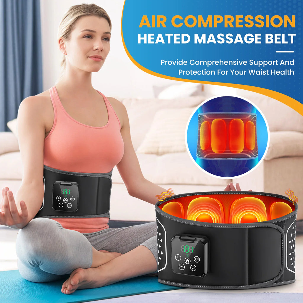 Cordless Heated Waist Massager With Vibration