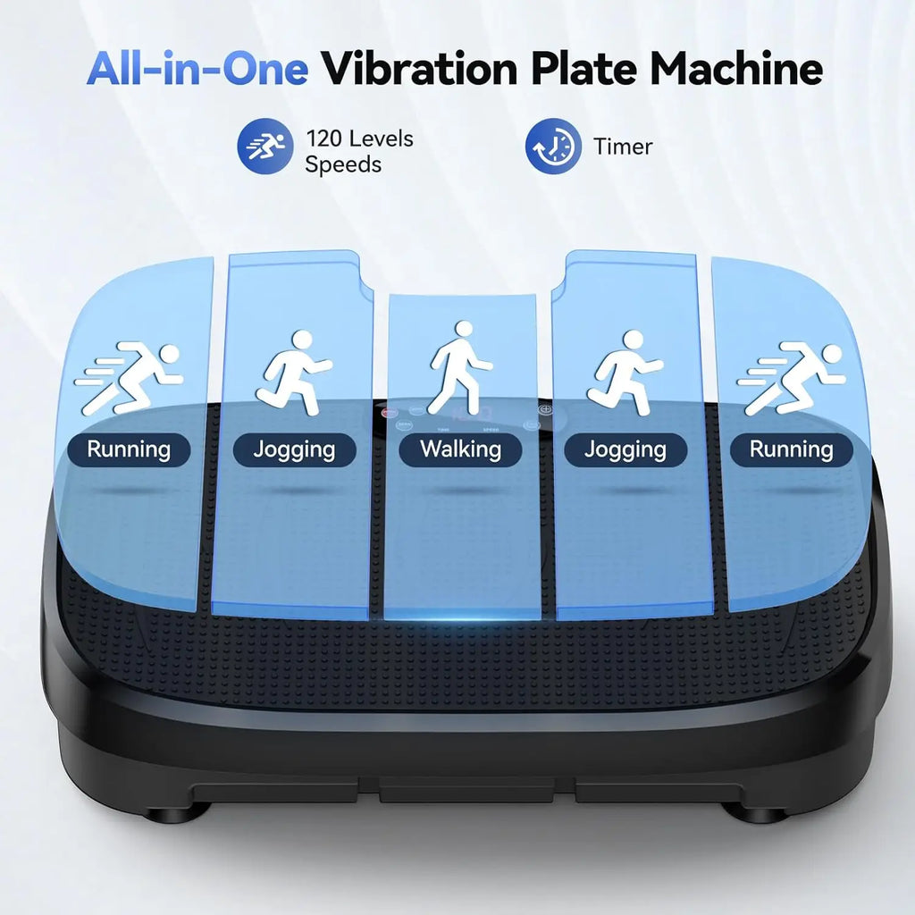 Vibration Plate Fat Burning Fitness Lymphatic Drainage
