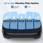 Vibration Plate Fat Burning Fitness Lymphatic Drainage