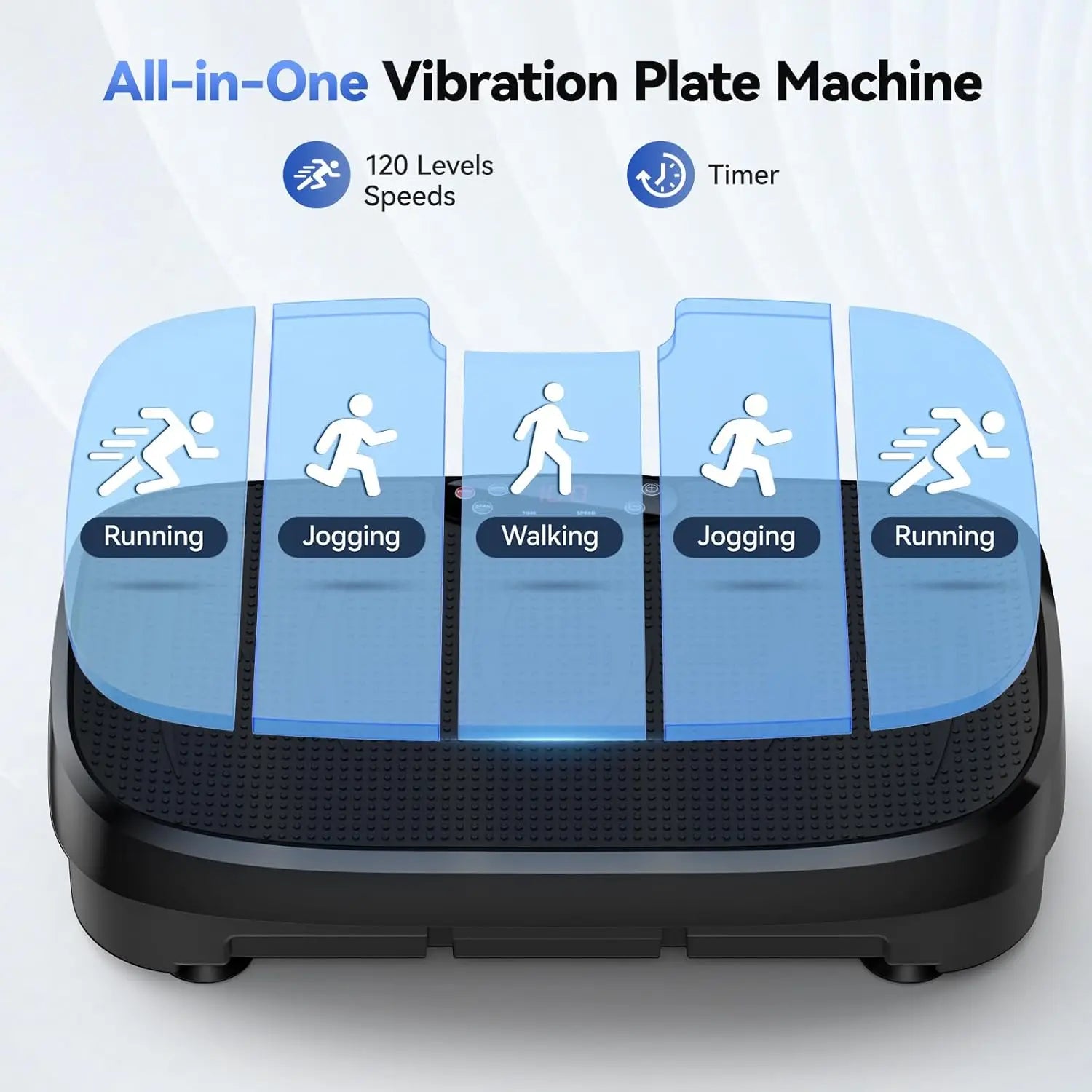 Vibration Plate Fat Burning Fitness Lymphatic Drainage