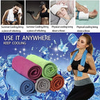 4 Pack Cooling Towels Quick Dry