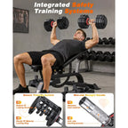 Rendpas Adjustable Dumbbells Set Of 2 Quick-Lock