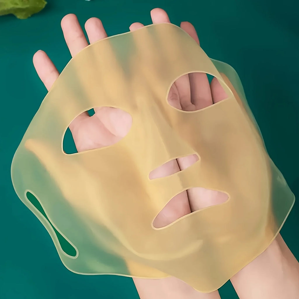 1PC Silicone Facial Mask  Moisturizing-Reusable