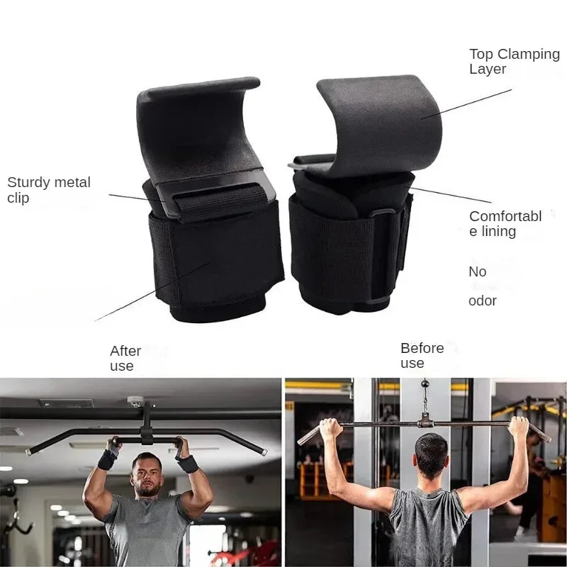 1/2PC Non-Slip Weight lifting Straps