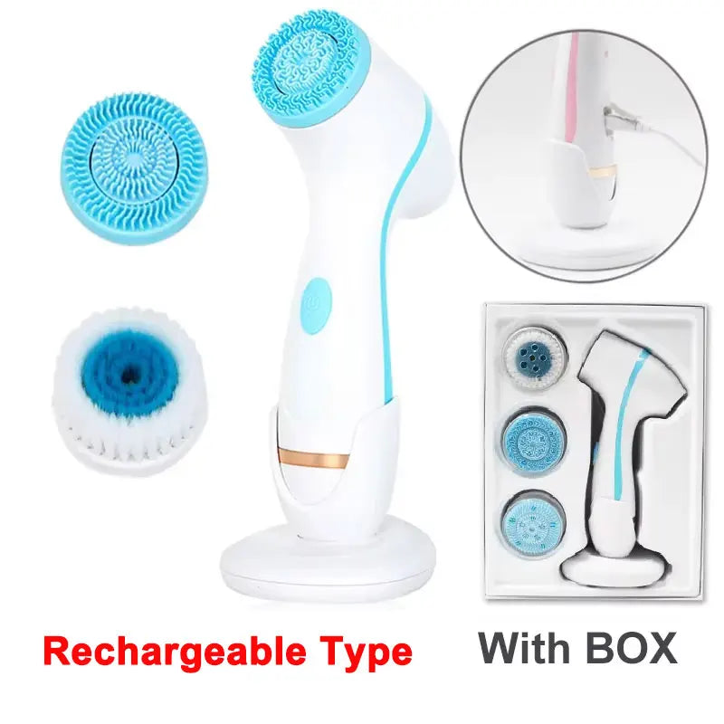 3 In 1 Rotating Deep Cleansing Brush