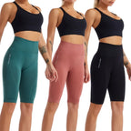 Women High Waist Work Out Shorts