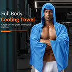 Cooling Hooded Poncho Super Absorbent