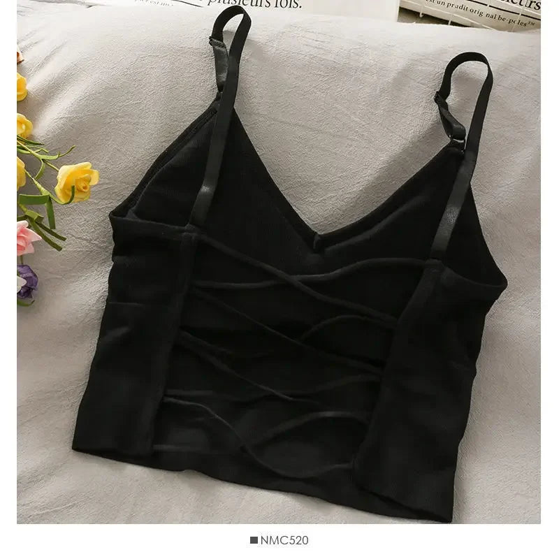 Womens Sports Top Built In Bra
