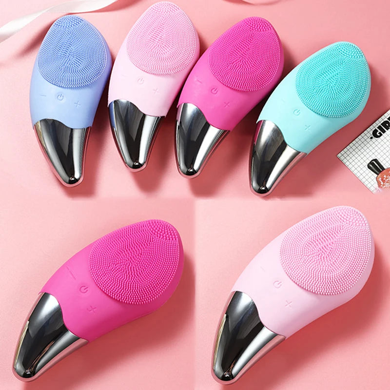 Mini Rechargeable Ultrasonic Pore Facial Cleaner