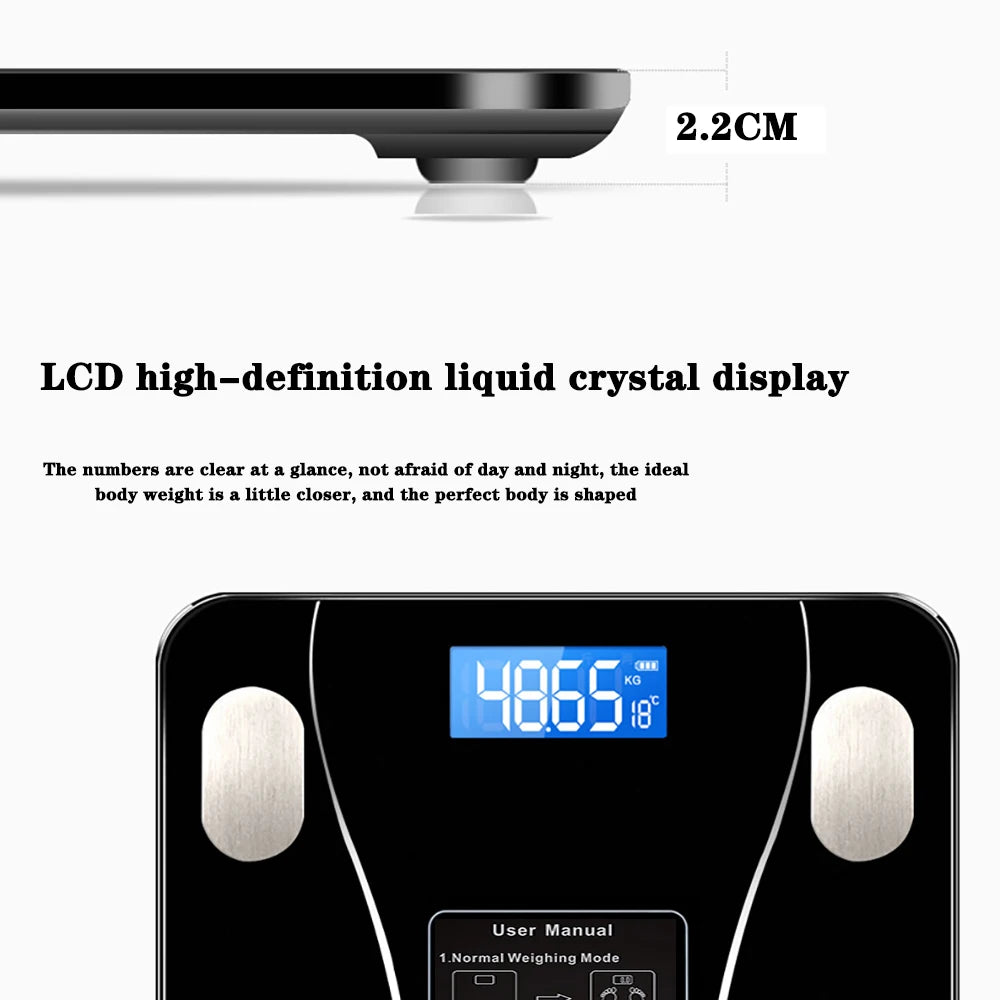 Body Fat Scale Smart Wireless Digital