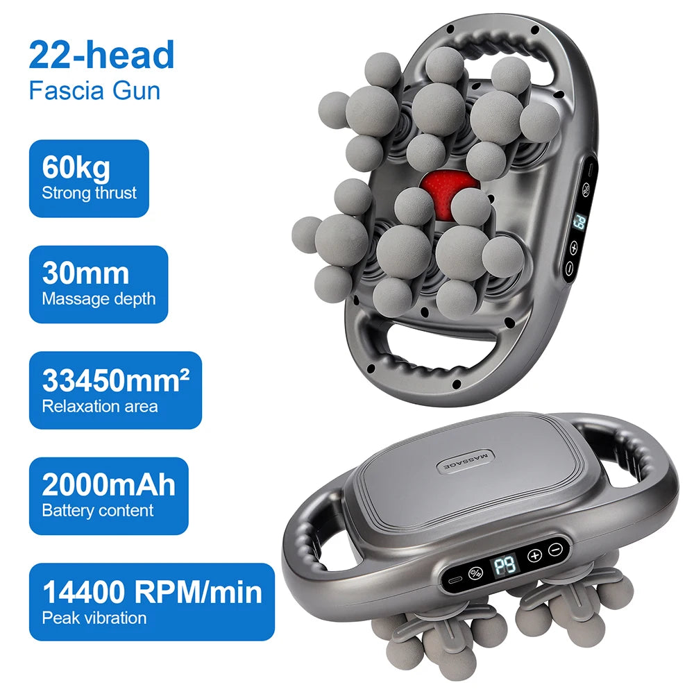 16-Head Fascia High-Frequency Body Massage
