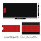 71" Red Light Sleeping Bag Full Body