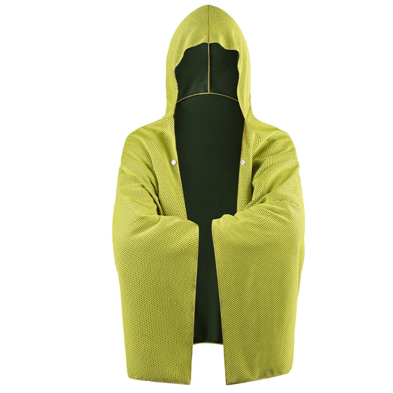 Cooling Hooded Poncho Super Absorbent