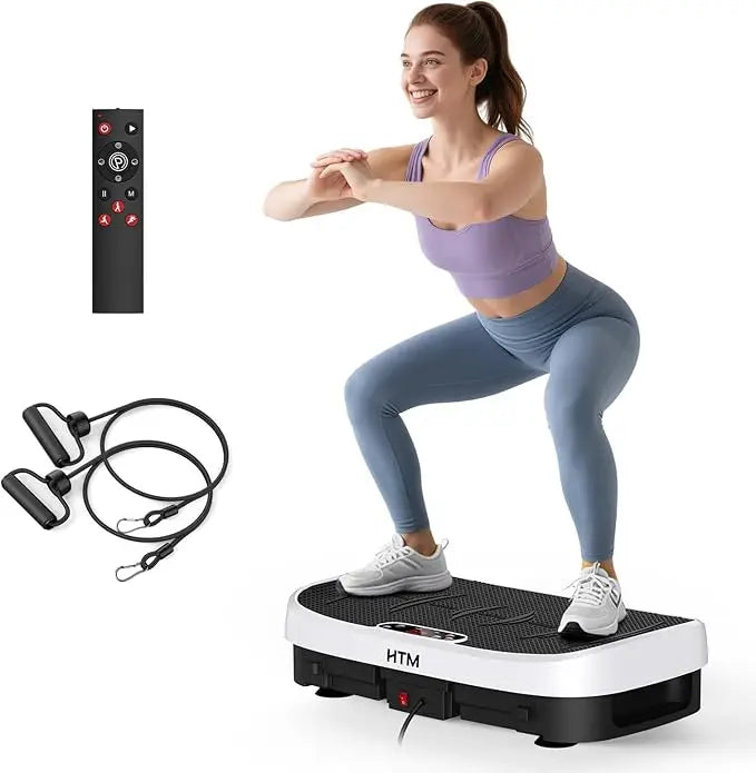 Vibration Plate Fat Burning Fitness Lymphatic Drainage
