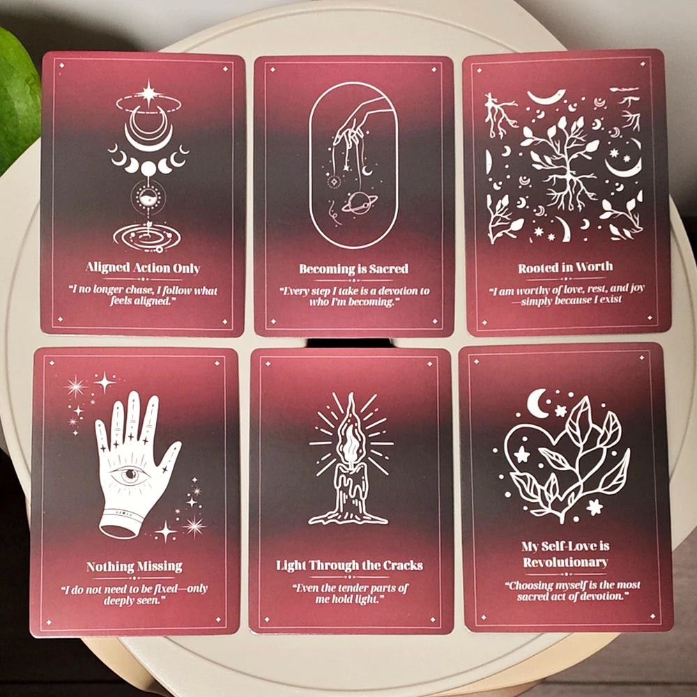Affirmation Oracle Deck Cards 40 Pcs