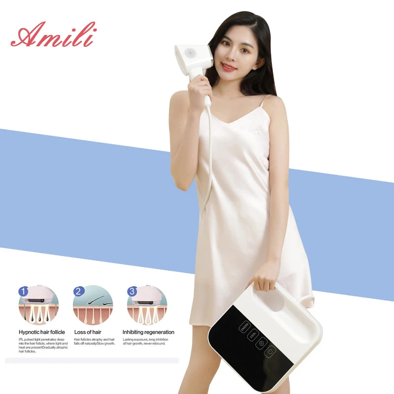 Laser Hair Removal Device With Cooling System