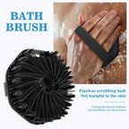 Soft Silicone Shower Bath Sponge With Handle