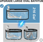 Large Ice Tub For Recovery 216 Gal