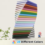 4-Pack A5 Lined Journal Notebook, 180 Pages