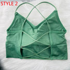 Womens Sports Top Built In Bra