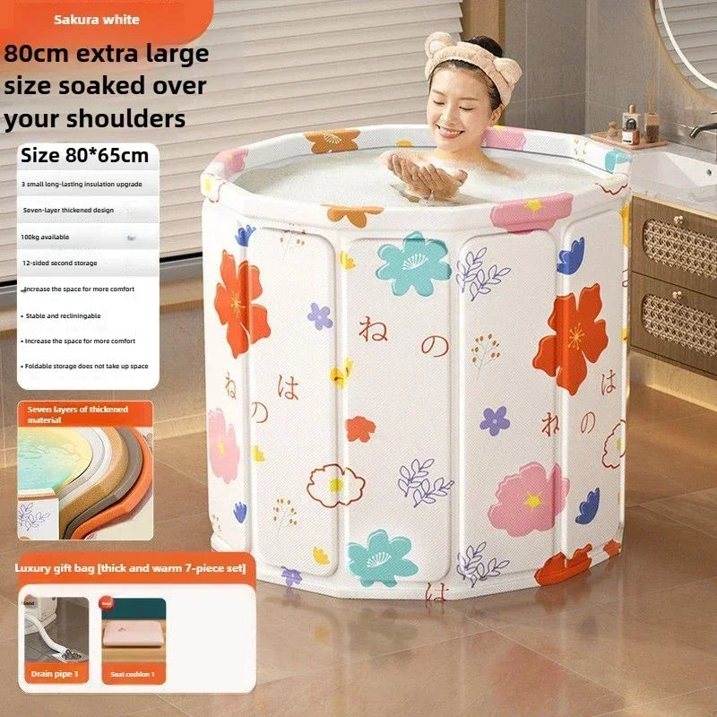 Collapsible Soaking Tub Ice Bath Plunge
