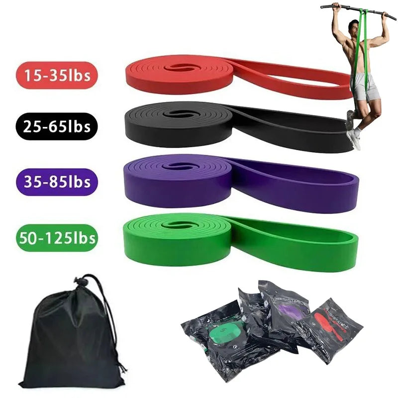 4pcs Pull Up Assistance Bands