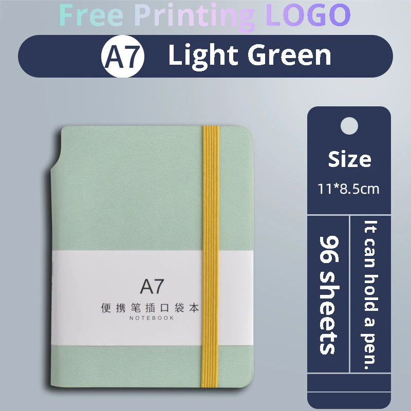 Customized A6/A7 Mini Notebook Print Your LOGO
