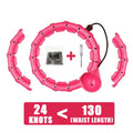Weighted Fitness Hoop Adjustable With Detachable Knots