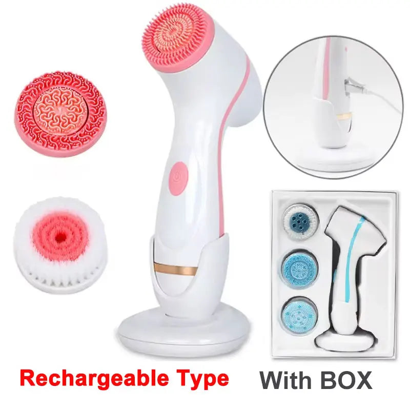 3 In 1 Rotating Deep Cleansing Brush