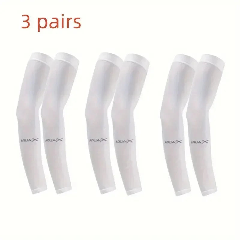 3 Pairs Breathable Sun Protection Sleeves