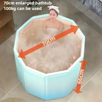 Collapsible Soaking Tub Ice Bath Plunge
