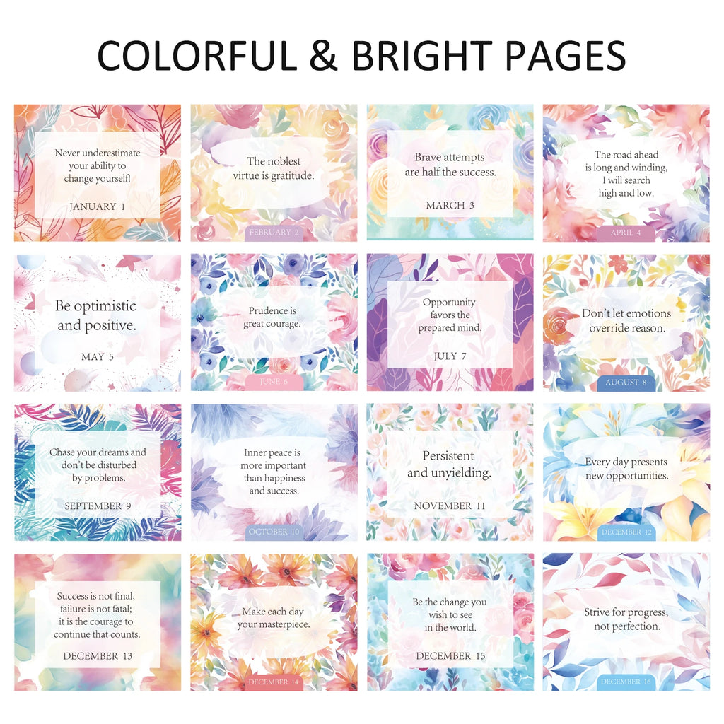 2026 Motivational Daily Flip Calendar Inspirational Quotes
