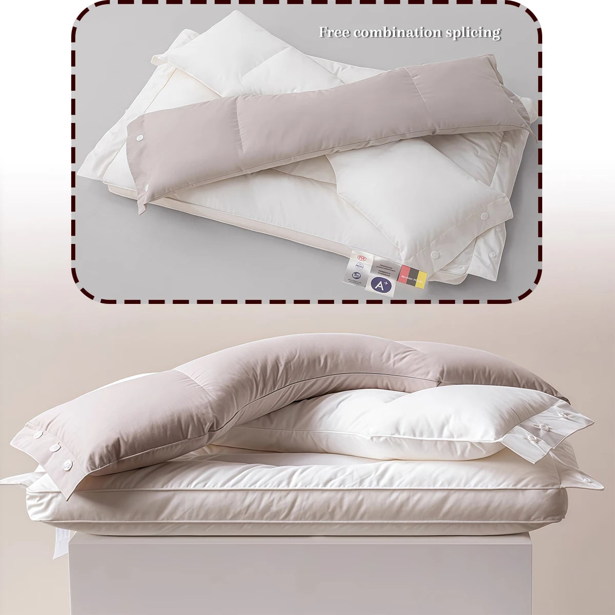 Anti-Wrinkle, Beauty Pillow For Side Sleep