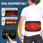 Cordless Heated Waist Massager With Vibration