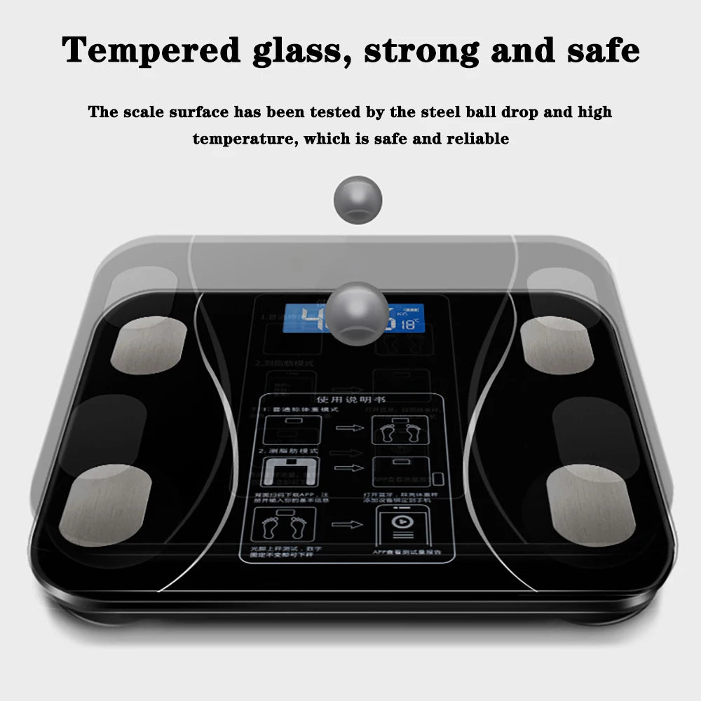 Body Fat Scale Smart Wireless Digital