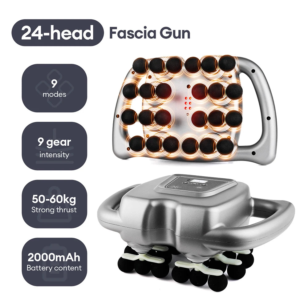 16-Head Fascia High-Frequency Body Massage