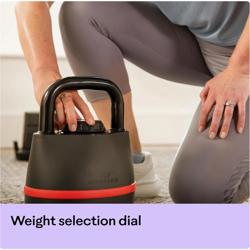 SelectTech 8-40 LBS Adjustable Kettlebell