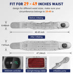 Cordless Heated Waist Massager With Vibration