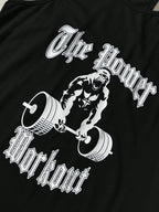 Men's Workout Tank Drop Arm Cut
