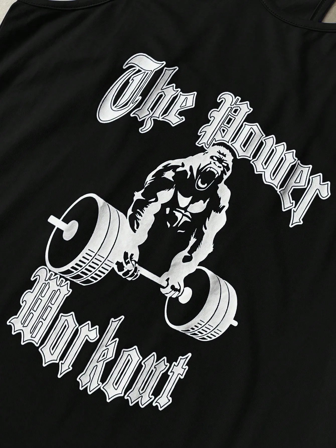 Men's Workout Tank Drop Arm Cut